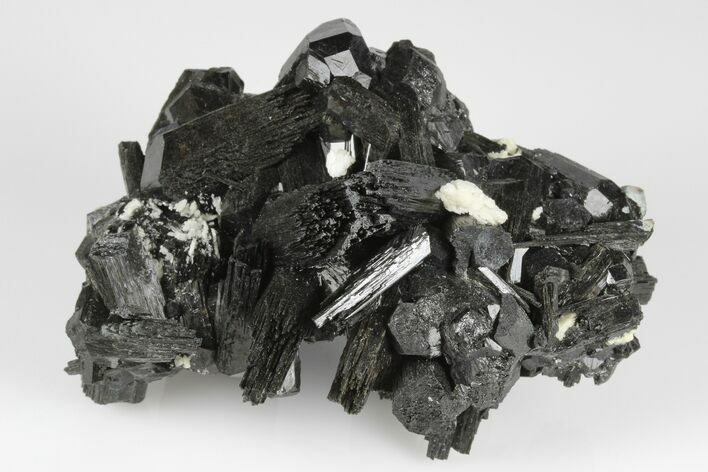 Black Tourmaline (Schorl) Crystals with Orthoclase - Namibia #177535